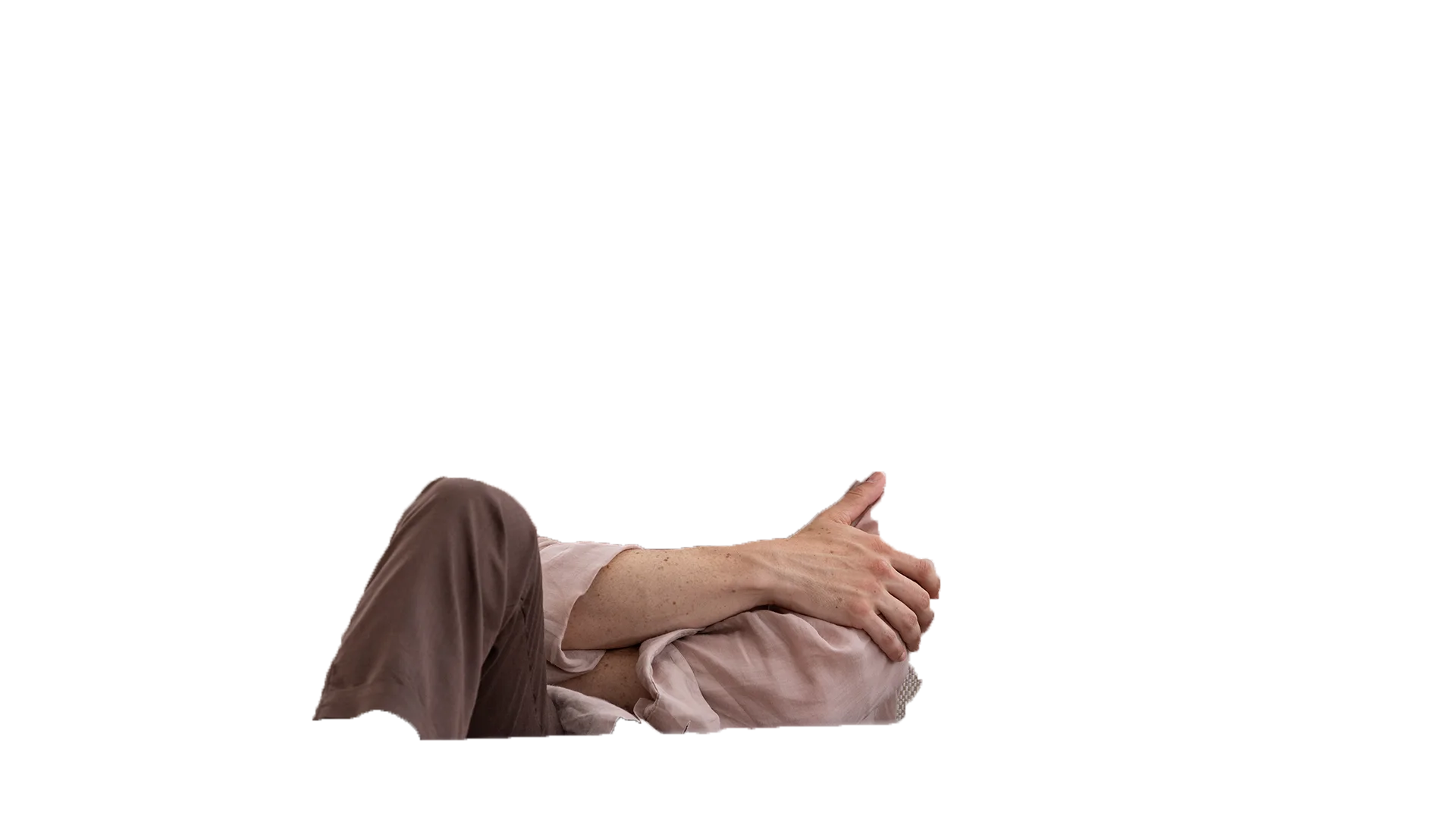 Foreground hand
